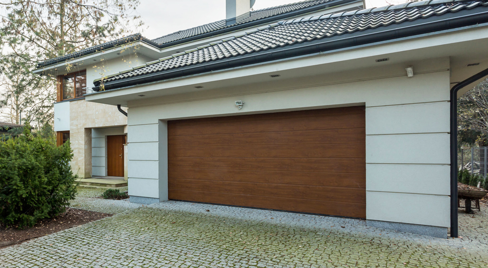 New garage door installation